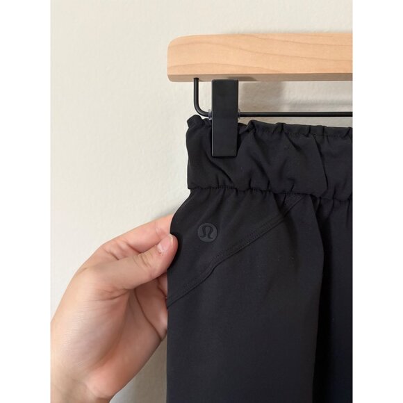 Lululemon Stretch High-Rise Joggers Black Pull-On Pants 6 Luxtreme Nulu Athletic - Picture 8 of 11